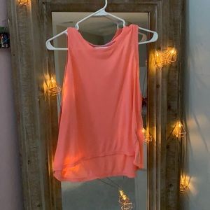 Peach tank top